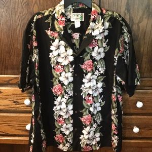 Hawaiian Shirt NWT Traditional Sz XL Floral